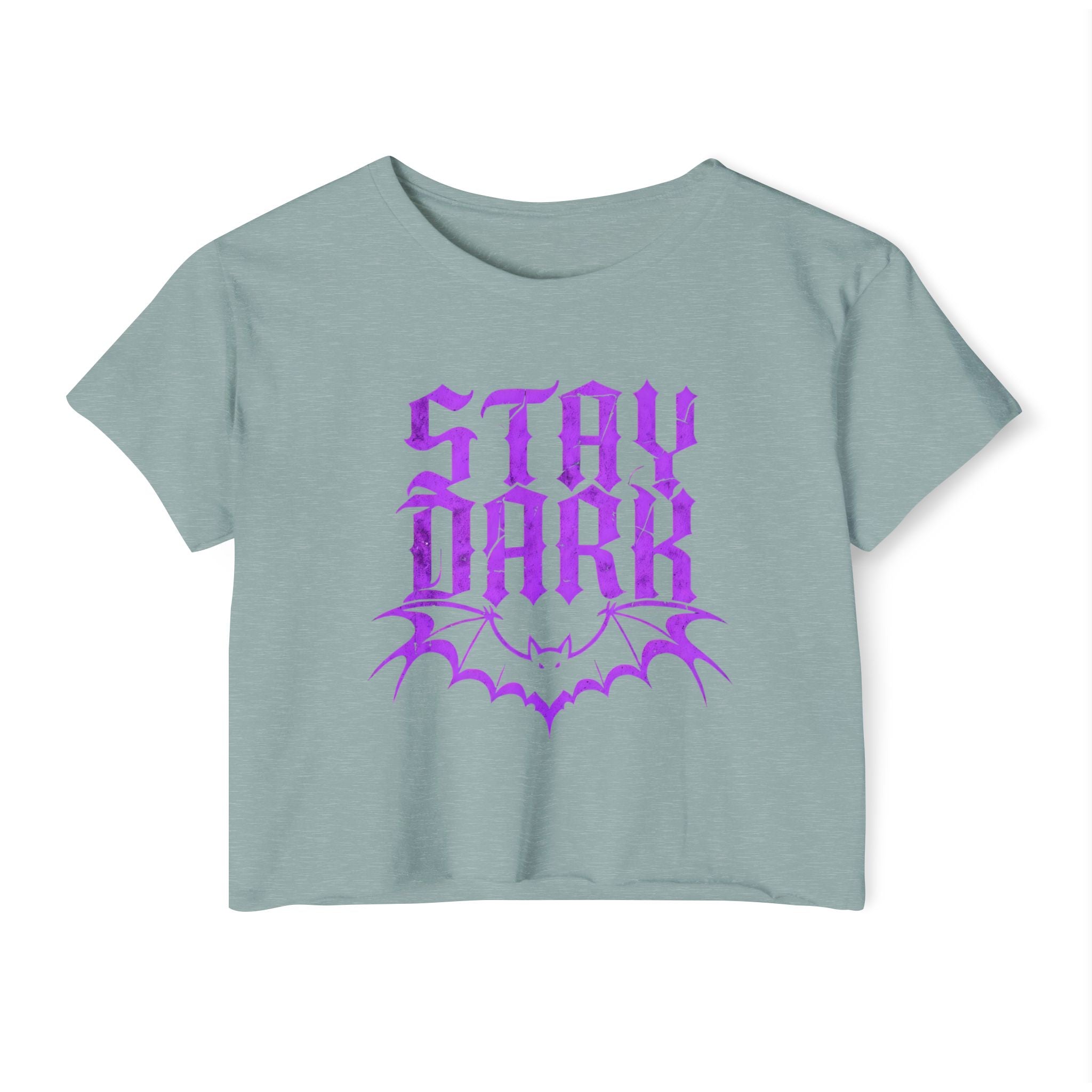 "Stay Dark" Cropped Tee
