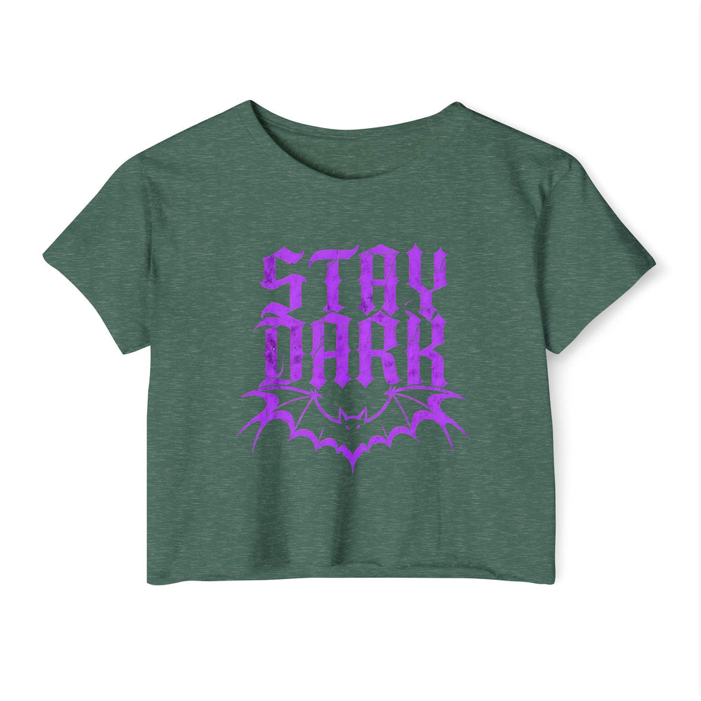 "Stay Dark" Cropped Tee
