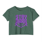 "Stay Dark" Cropped Tee