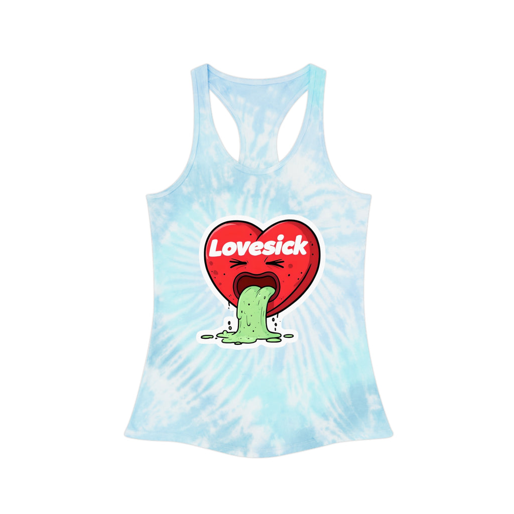 Lovesick Tie-Dye Racerback Tank