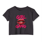 "Girl Gang" Cropped Tee