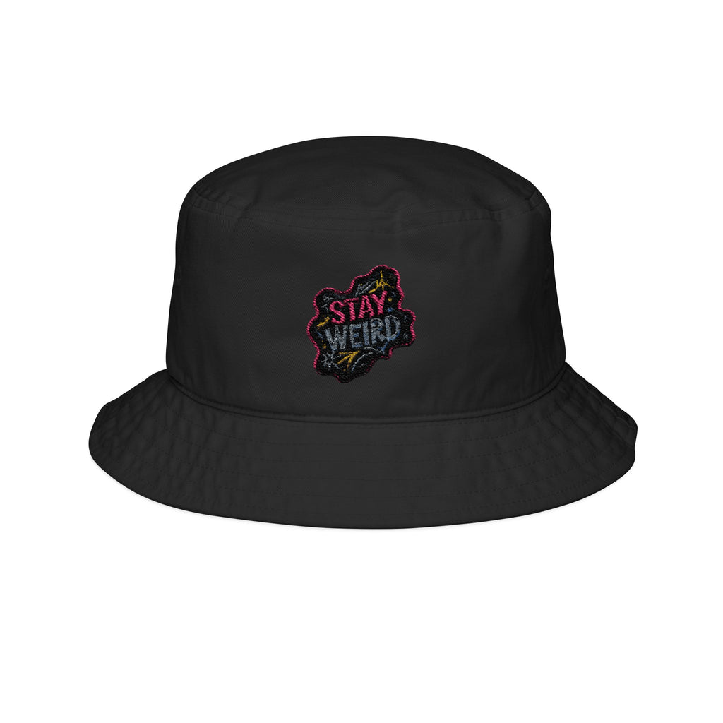 Stay Wild Embroidered Bucket Hat