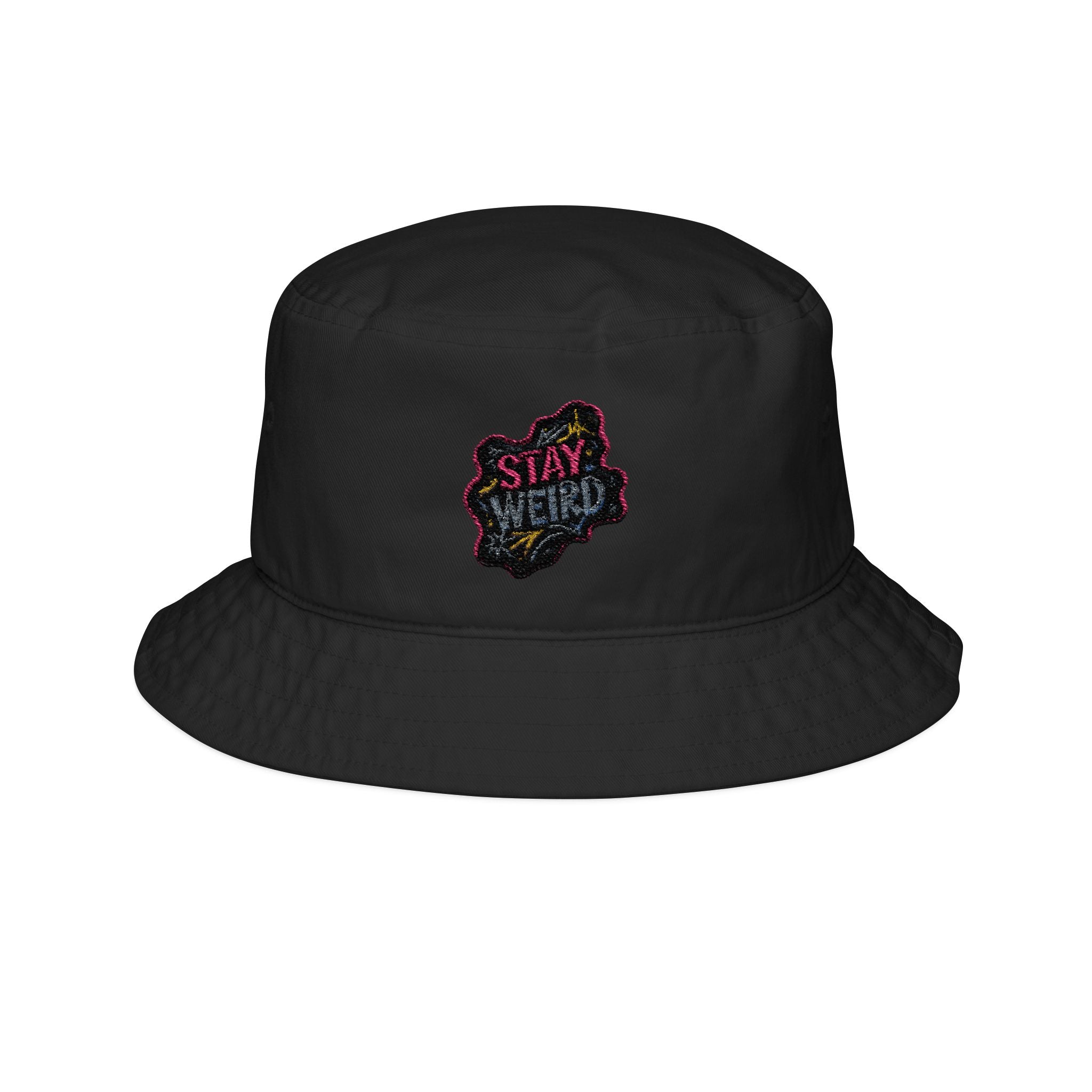 Stay Wild Embroidered Bucket Hat