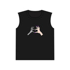 Skeleton Hand Heart Muscle Tank