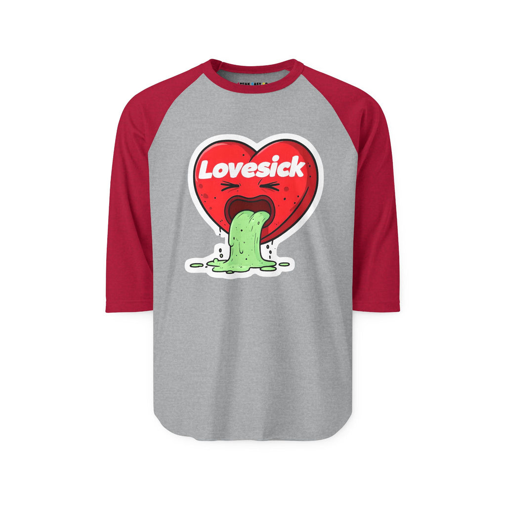 Lovesick 3/4th Sleeve Raglan Shirt