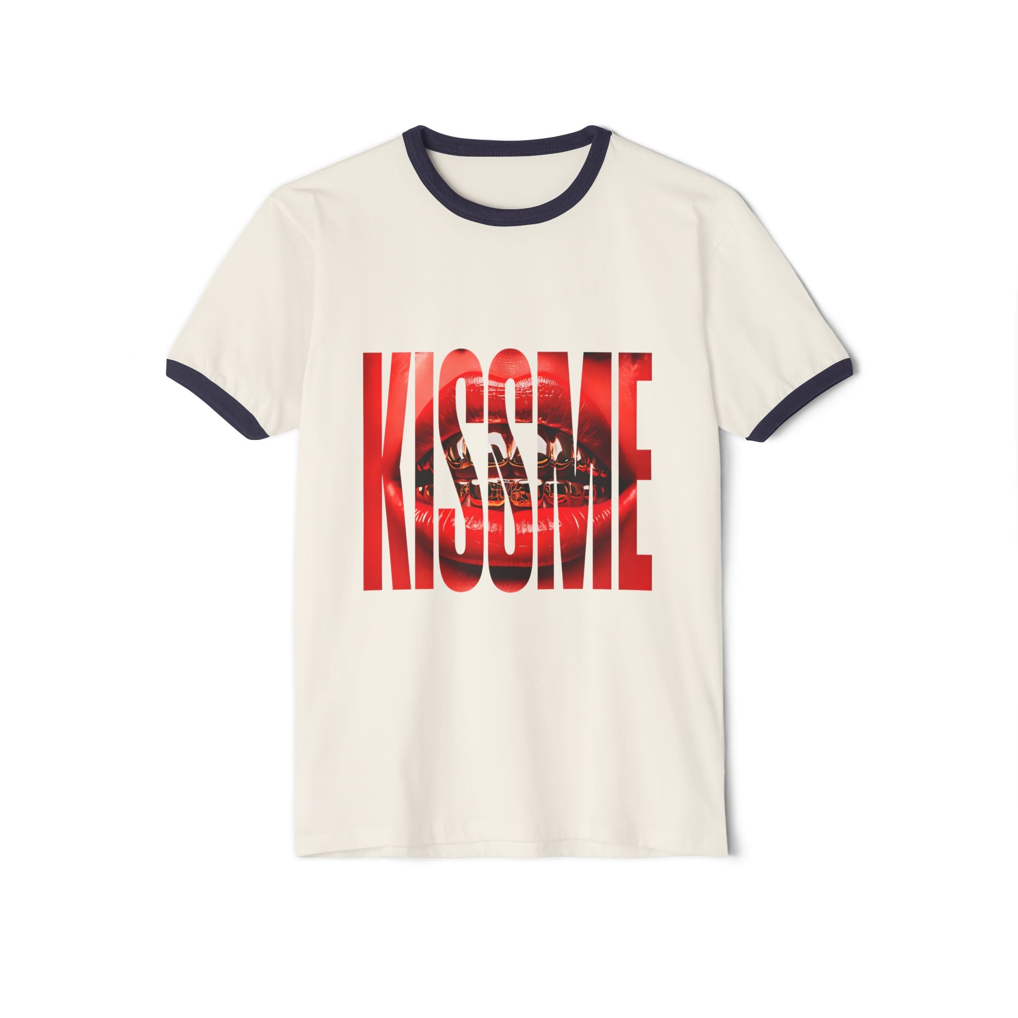 "Kiss Me" Ringer Tee