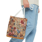 Floral Print Tote Bag