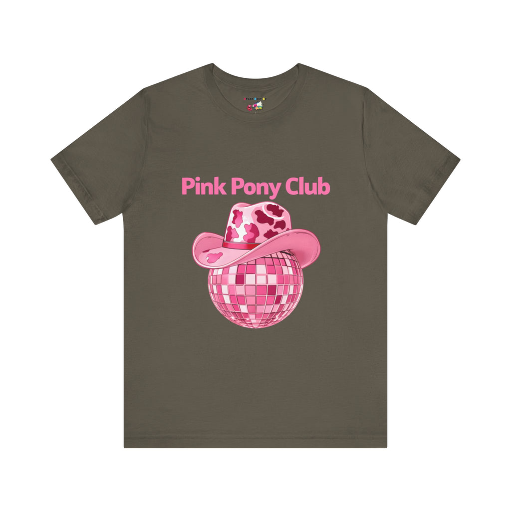 Retro Pink Pony Club Tee