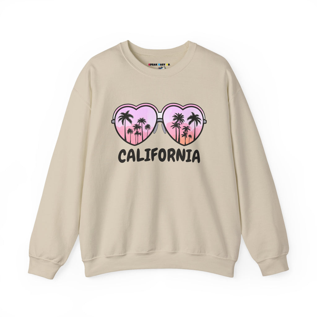 California Glasses Crewneck Sweatshirt