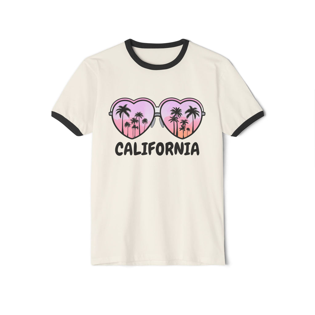 California Glasses Ringer Tee