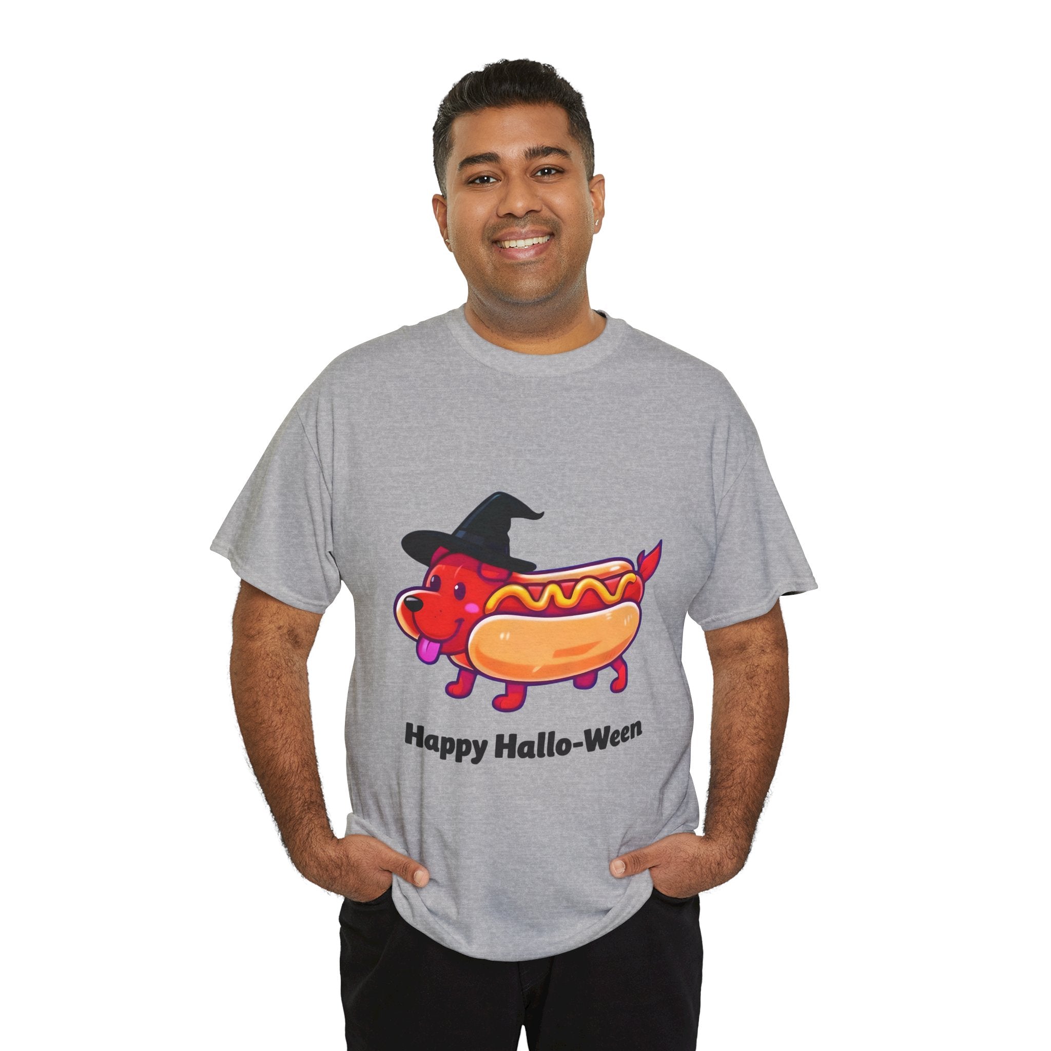 "Happy Hallo-Ween" Hotdog Costume Tee