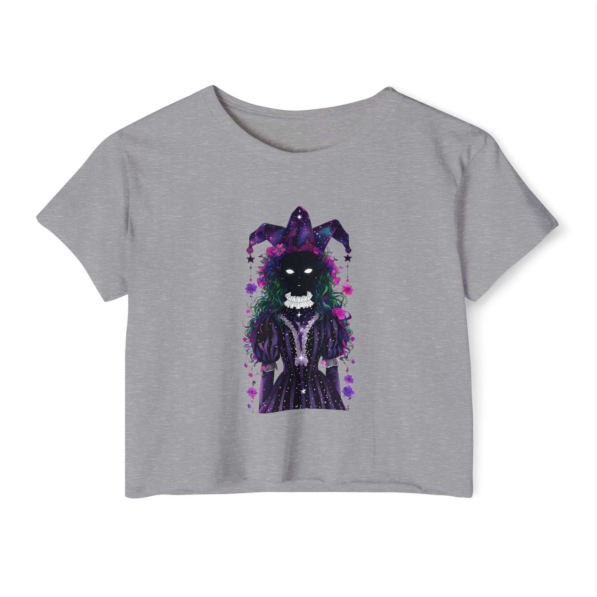Mystical Joker Cropped Tee