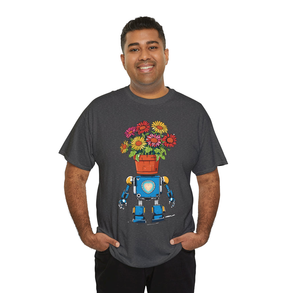 Robot Flower Power Tee