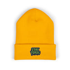 Stay Toxic Embroidered Classic Beanie