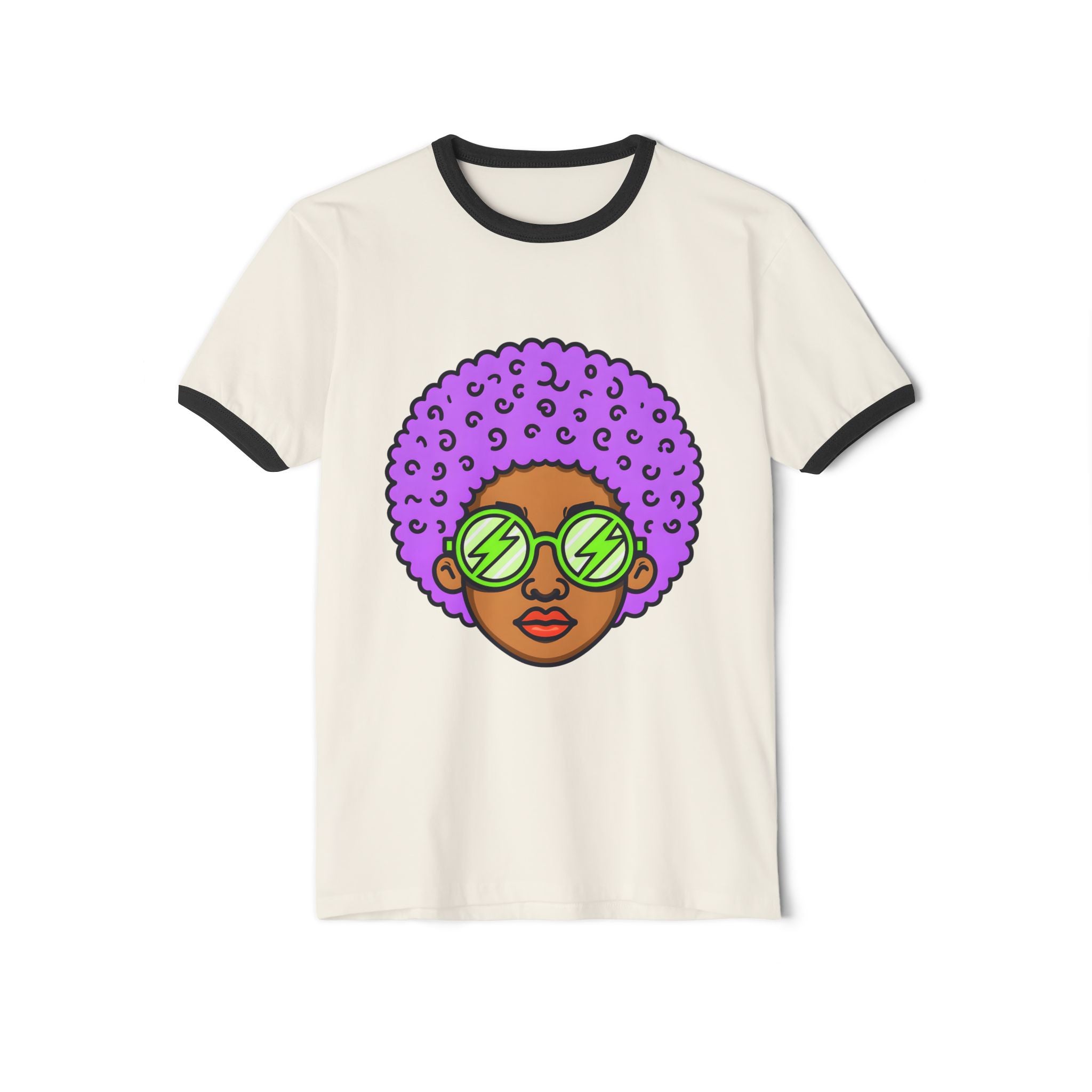 Afro Ringer Tee