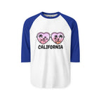 California Glasses 3/4th Sleeve Raglan Shirt