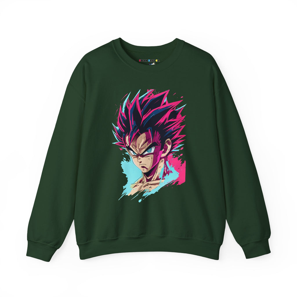 Anime-Inspired Crewneck Sweatshirt