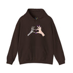 Skeleton Hand Heart Hoodie
