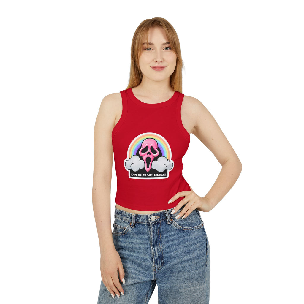 Ghostface Crop Tank Top