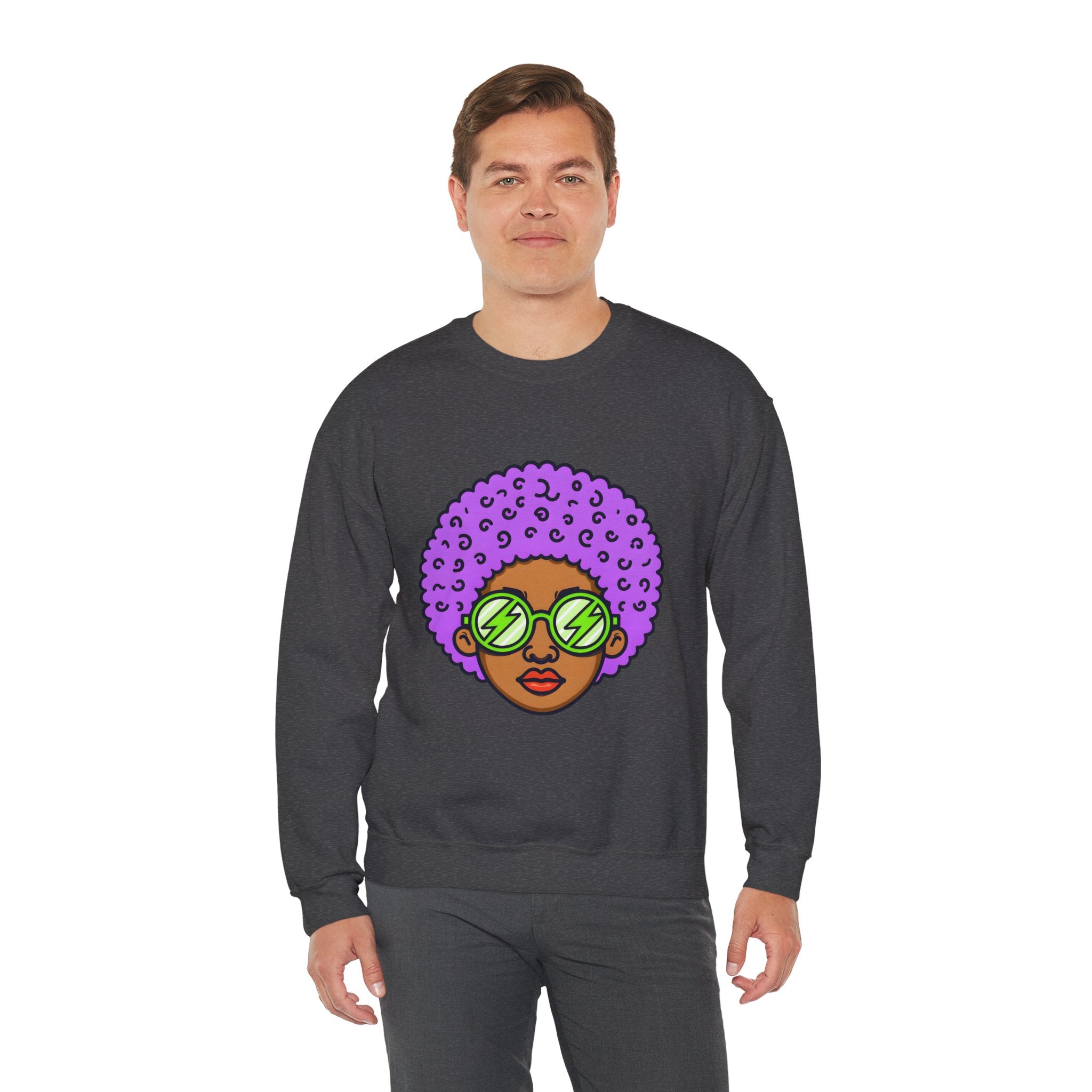 Afro Crewneck Sweatshirt