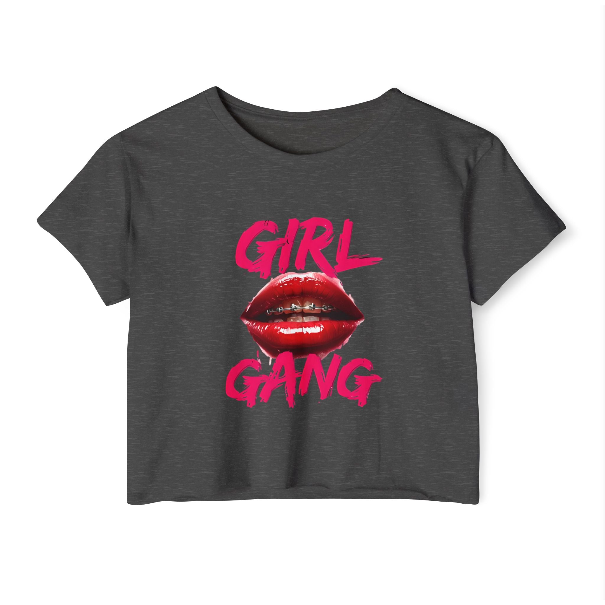 "Girl Gang" Cropped Tee