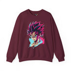 Anime-Inspired Crewneck Sweatshirt