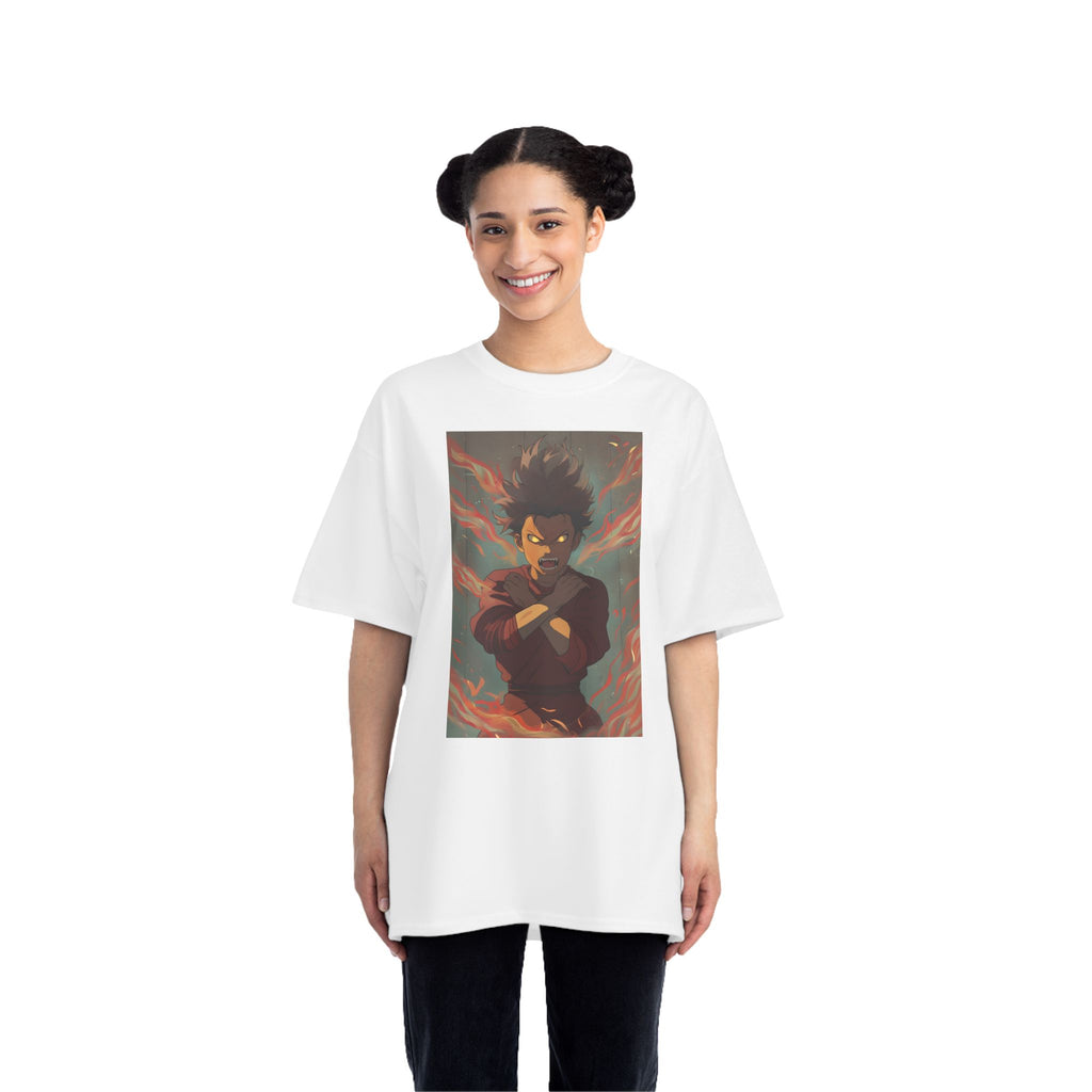 Anime-Inspired Short-Sleeve T-Shirt