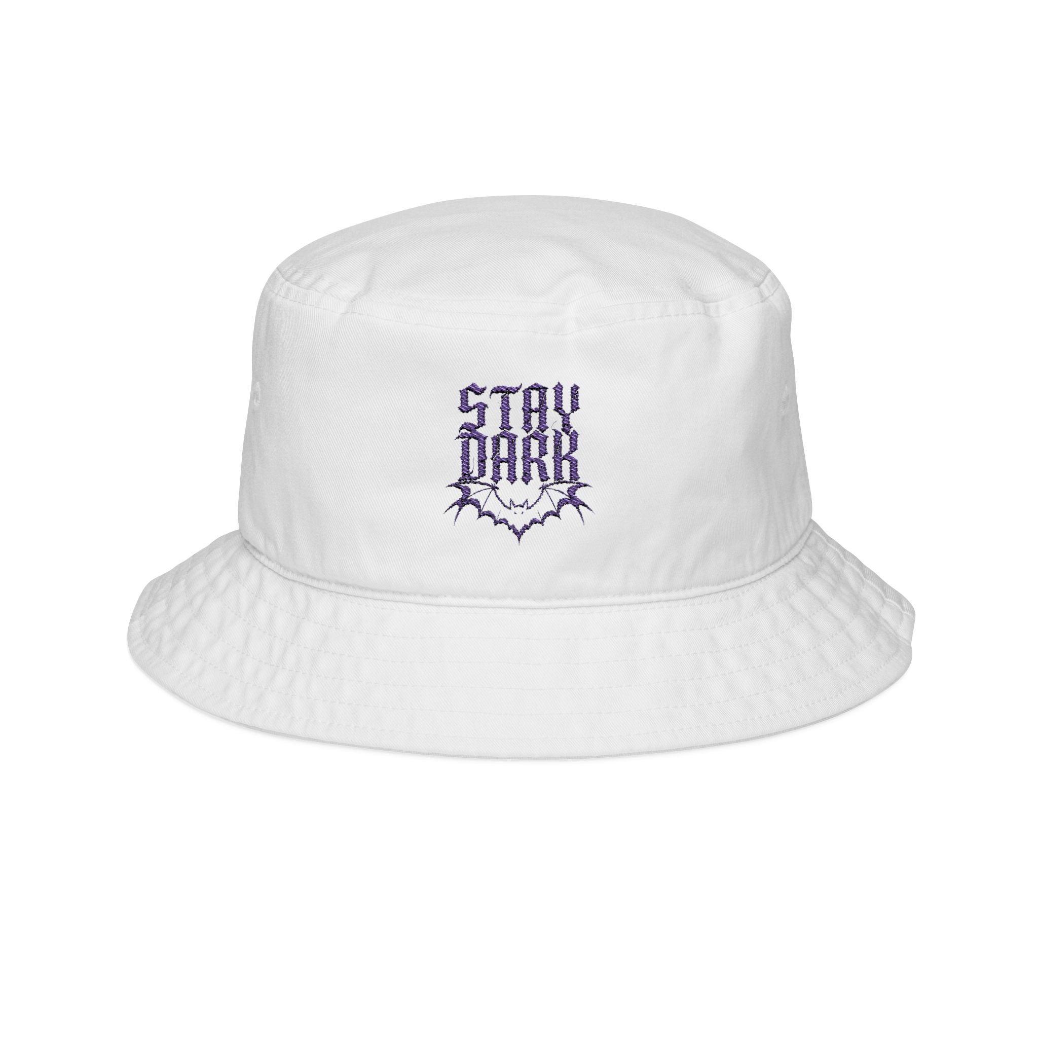 "Stay Dark" Embroidered Bucket Hat
