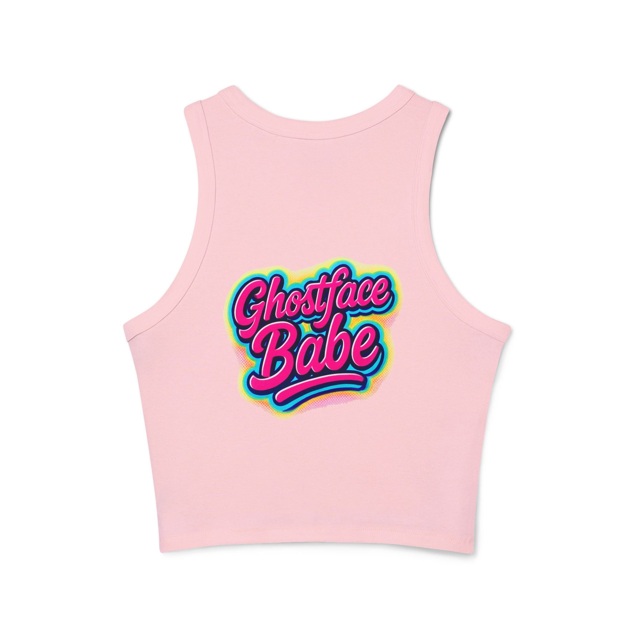 Ghostface Crop Tank Top