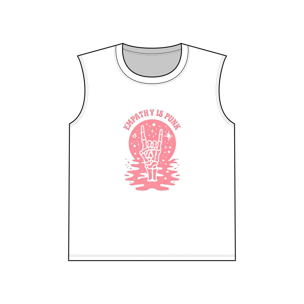 "Empathy Is Punk" Muscle Tank