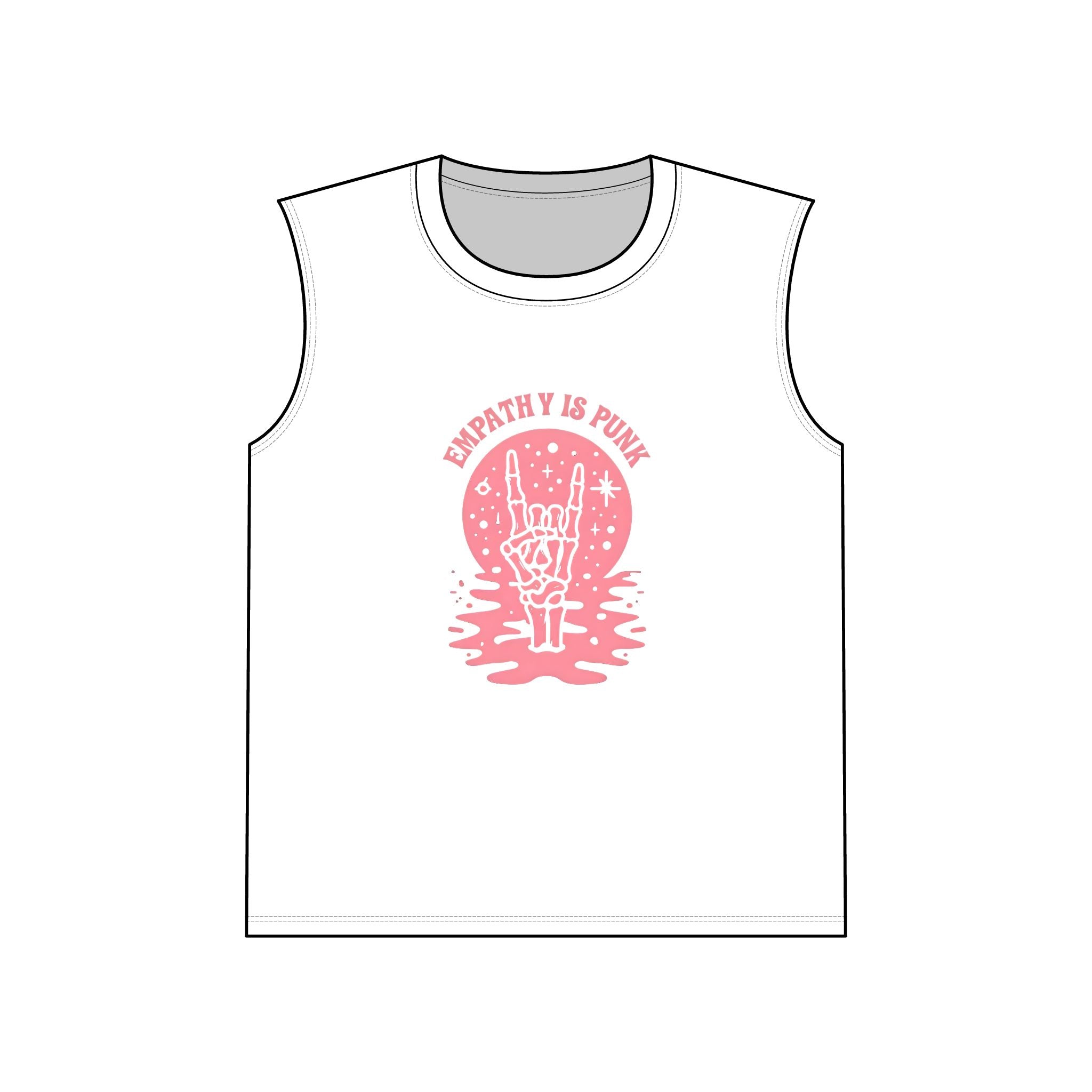 "Empathy Is Punk" Muscle Tank