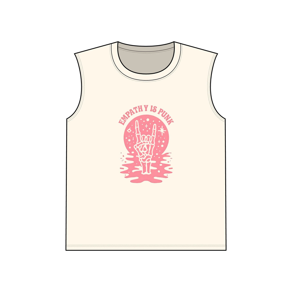 "Empathy Is Punk" Muscle Tank