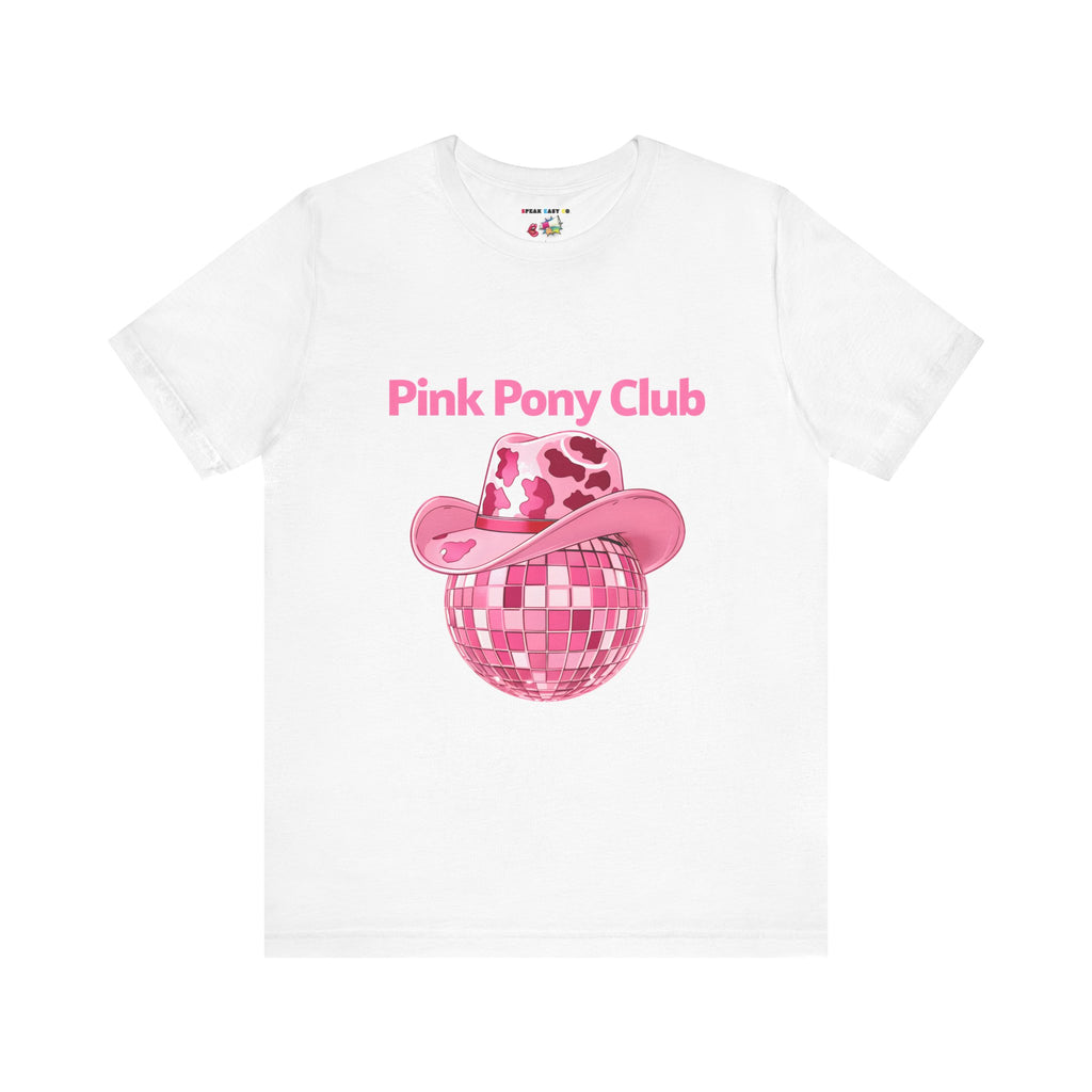 Retro Pink Pony Club Tee