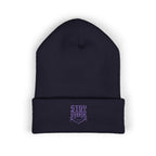 "Stay Dark" Embroidered Cuffed Beanie