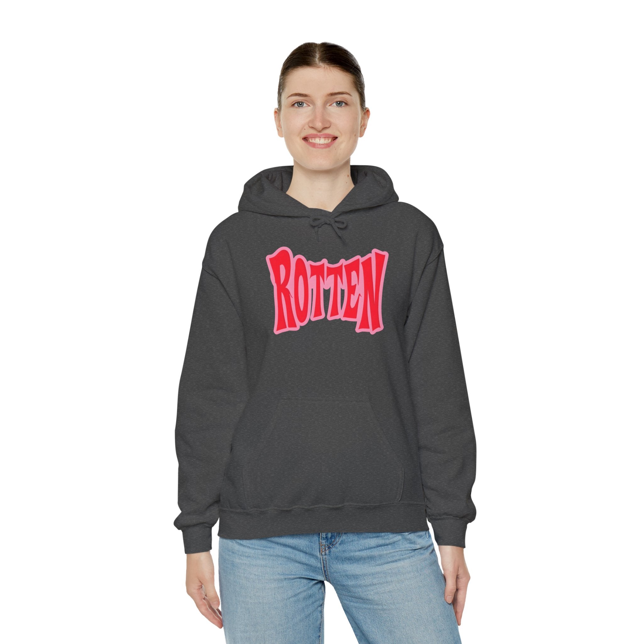 Rotten Graphic Hoodie - Anime-Inspired