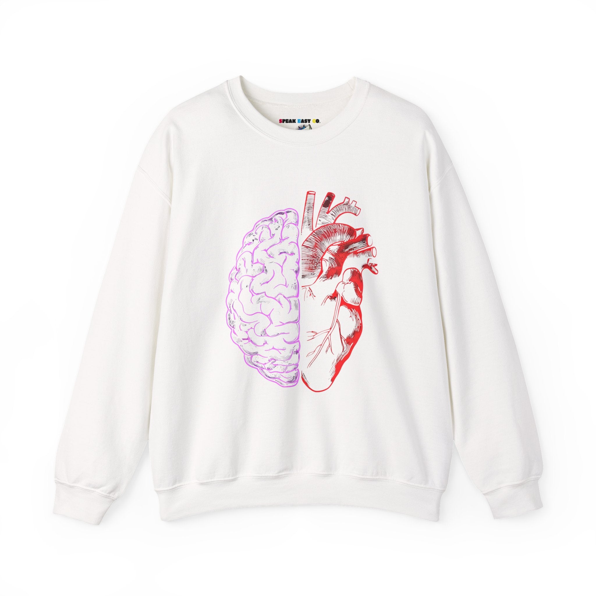 Heart & Brain Crewneck Sweatshirt