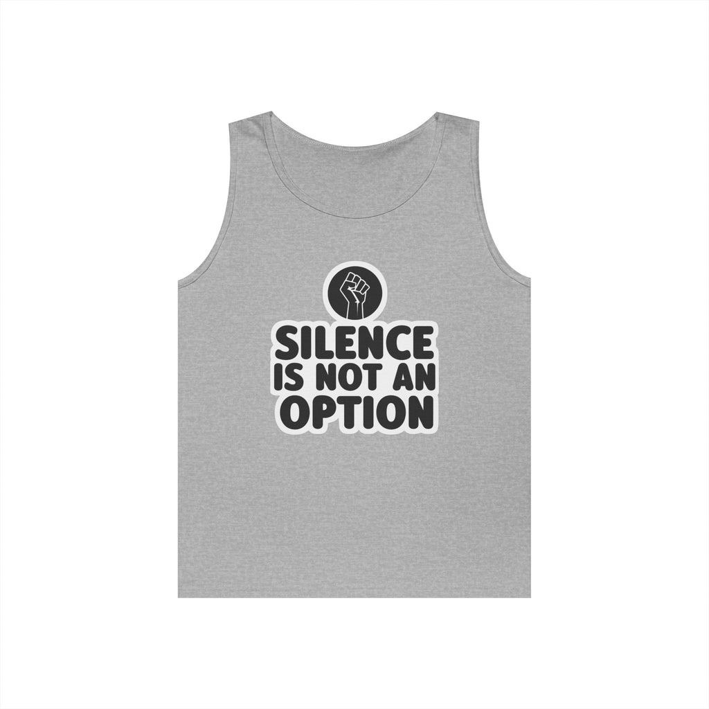 Protest Statement Tank Top - Unisex Heavy Cotton Tee, Activism Apparel, Gift for Advocates, Everyday Wear, Equality Message