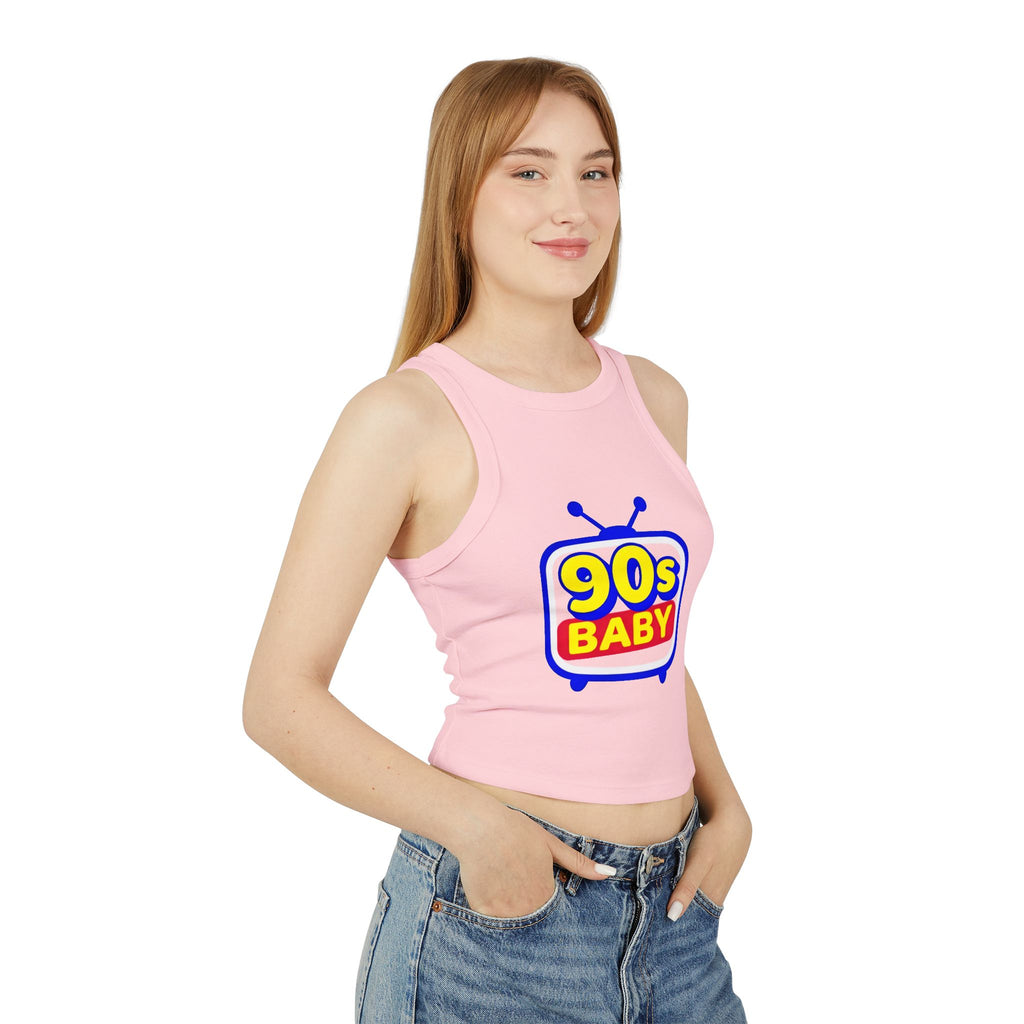 90s Baby Micro Rib Tank Top