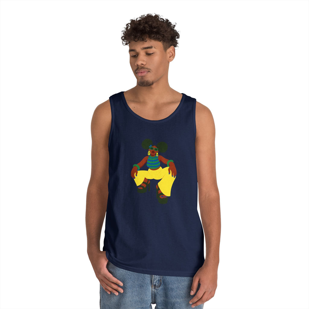 Afro Puffs Tank