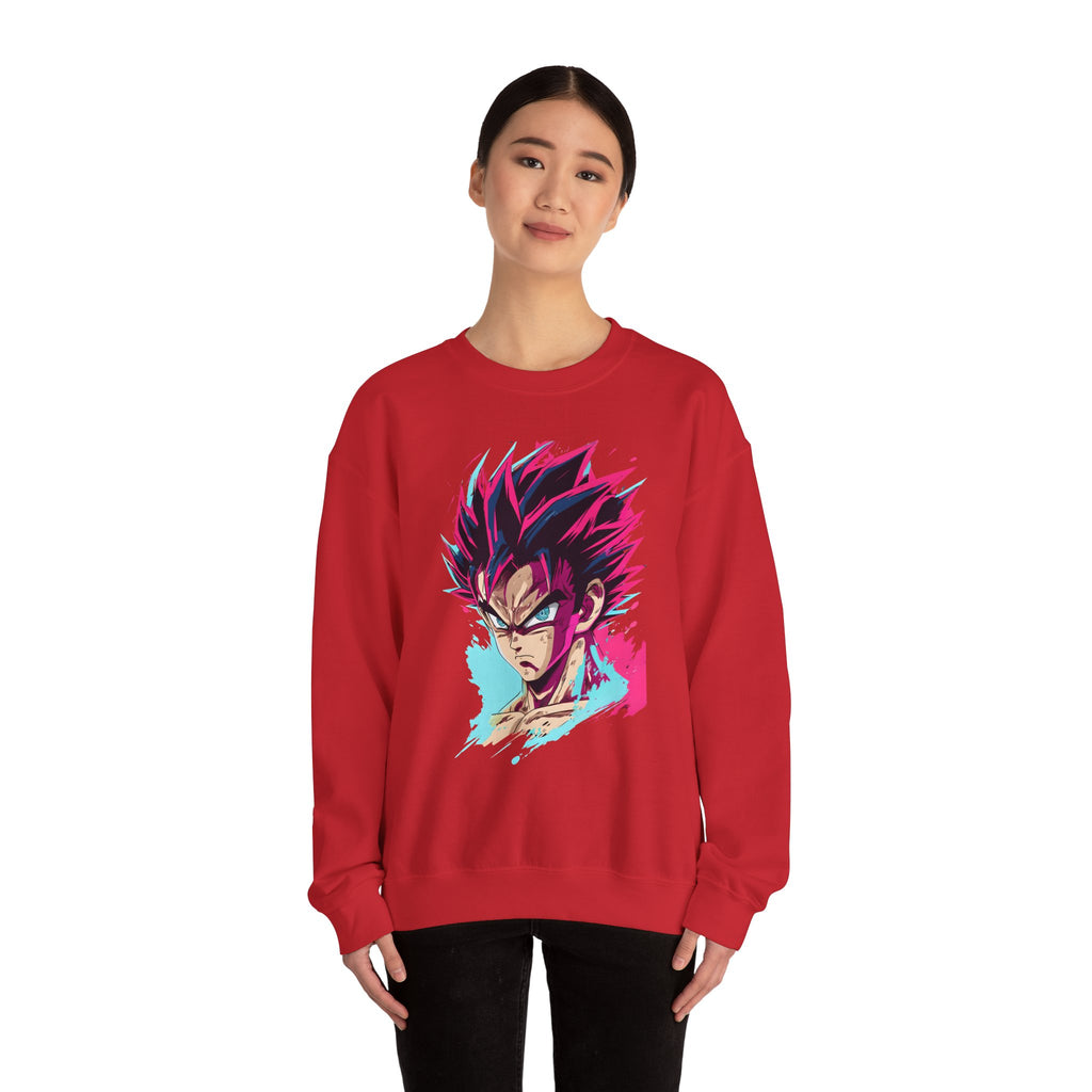 Anime-Inspired Crewneck Sweatshirt