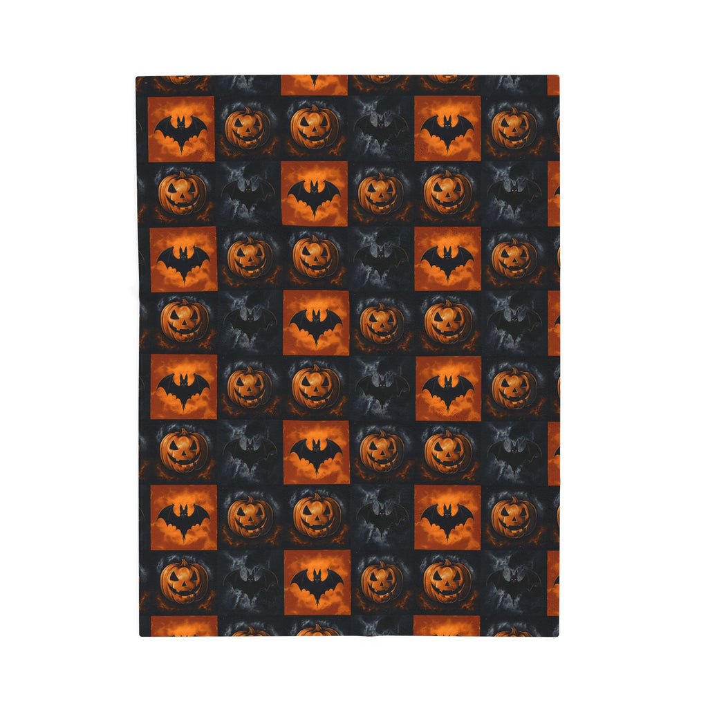 Halloween Themed Velveteen Plush Blanket