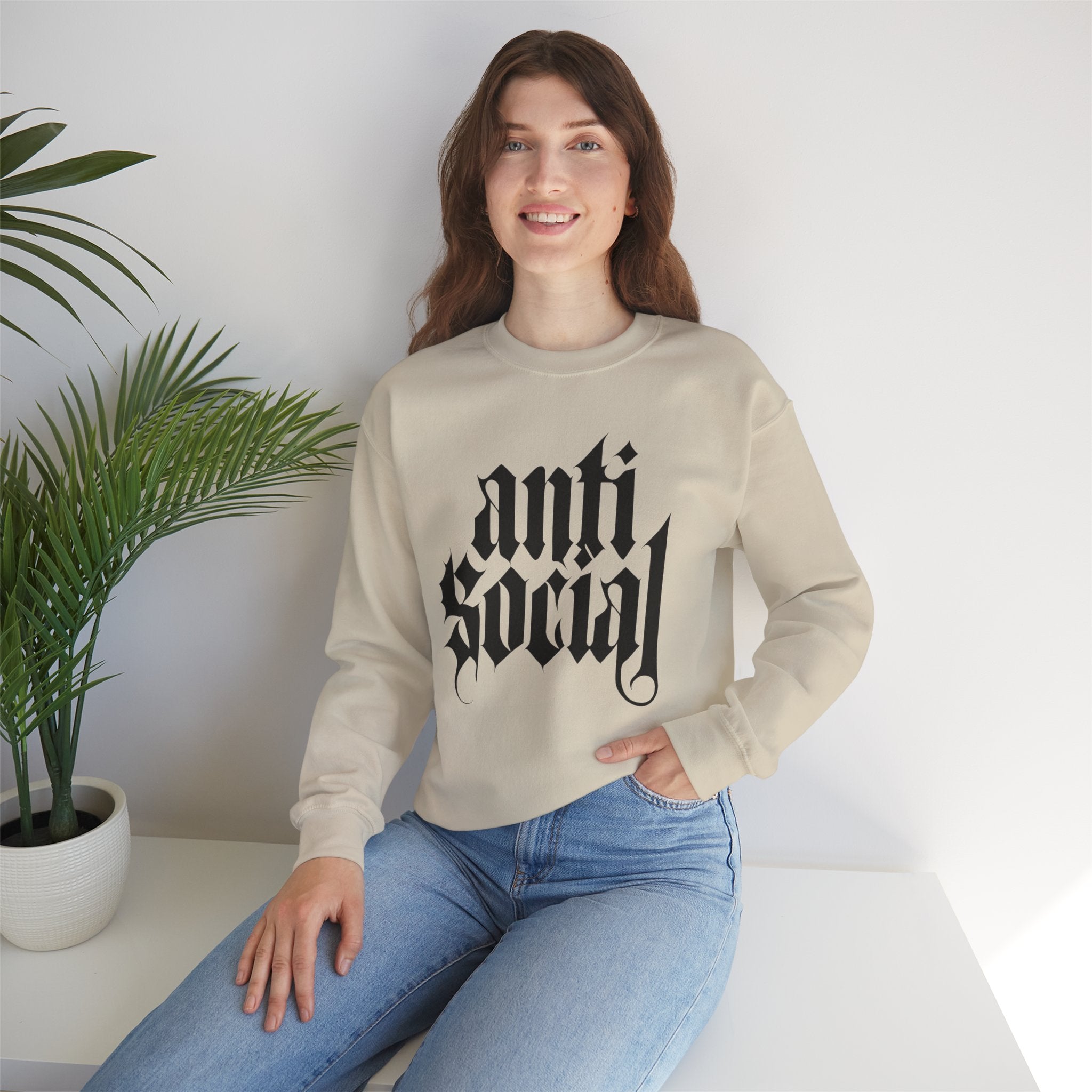 Anti-Social Crewneck Sweatshirt