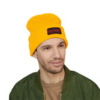 Classic Cuffed Beanie with Uncensored Embroidered Design