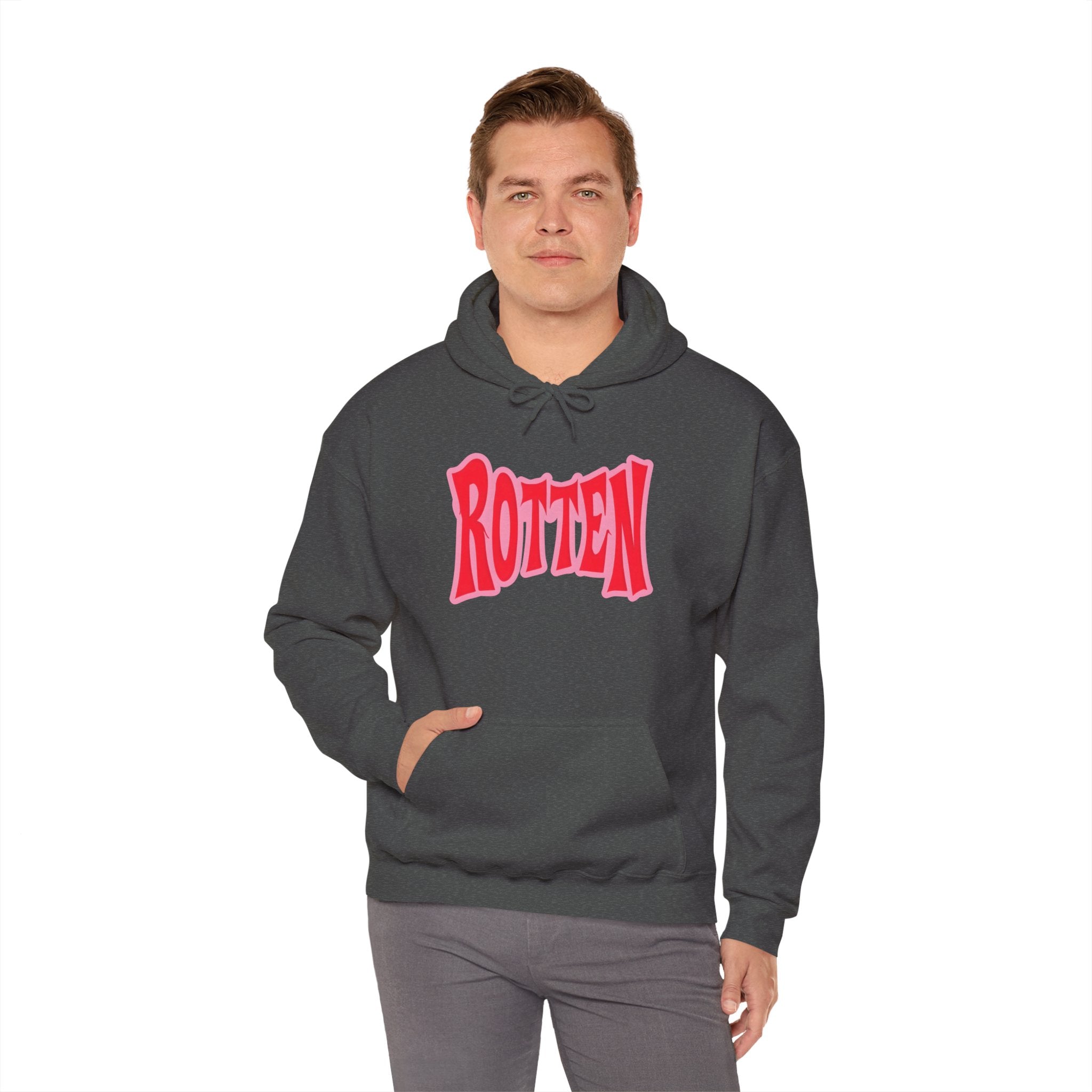 Rotten Graphic Hoodie - Anime-Inspired