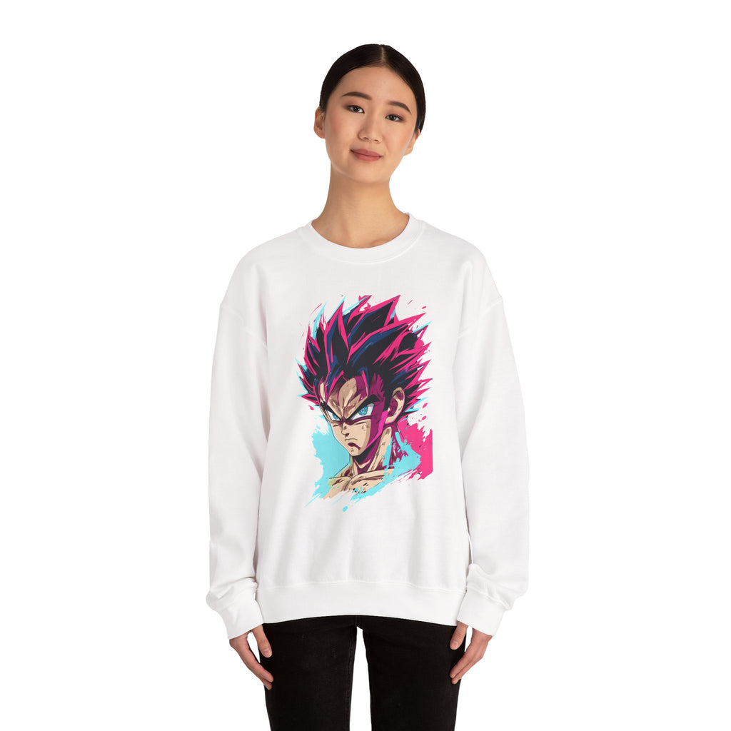 Anime-Inspired Crewneck Sweatshirt