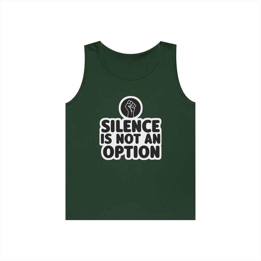 Protest Statement Tank Top - Unisex Heavy Cotton Tee, Activism Apparel, Gift for Advocates, Everyday Wear, Equality Message