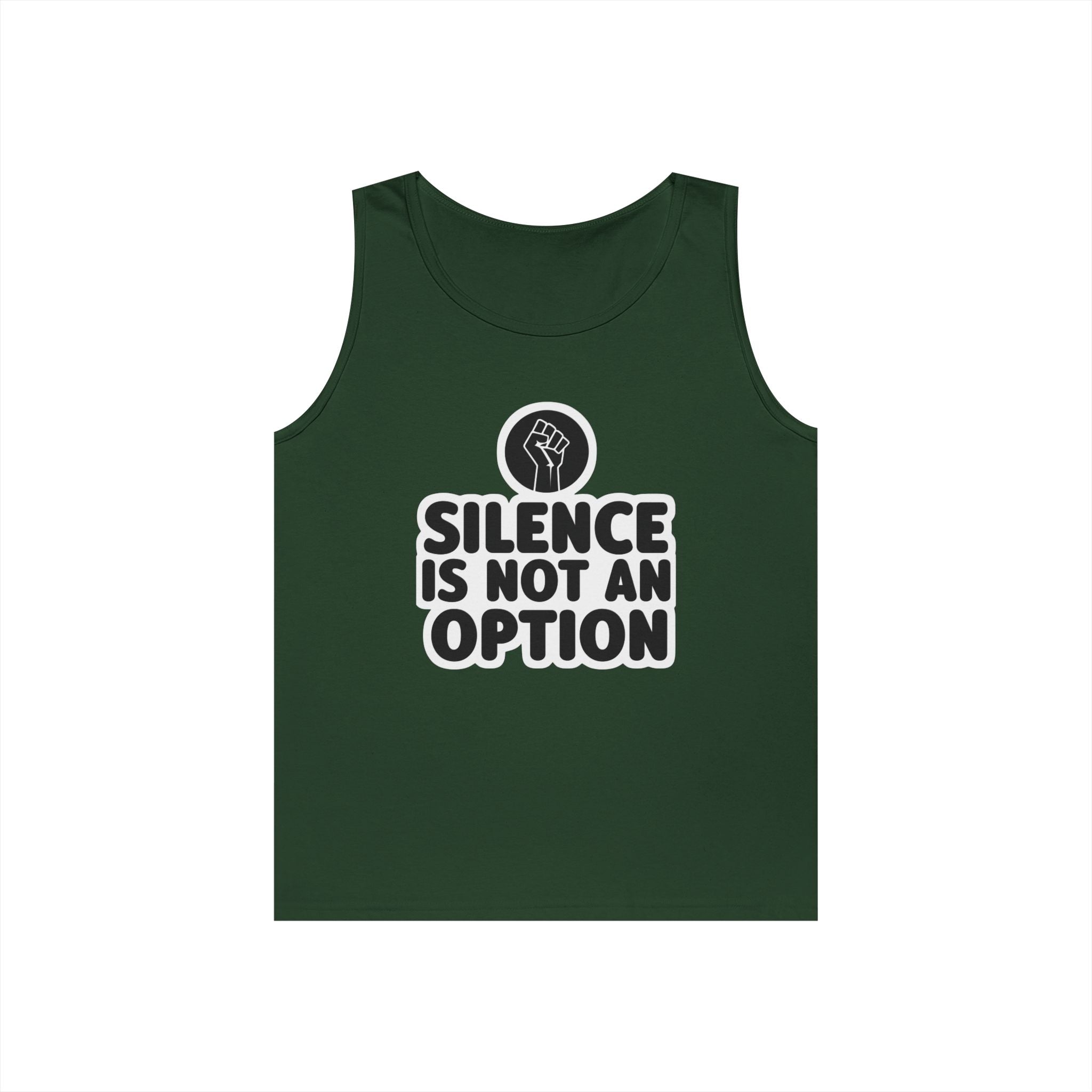 Protest Statement Tank Top - Unisex Heavy Cotton Tee, Activism Apparel, Gift for Advocates, Everyday Wear, Equality Message