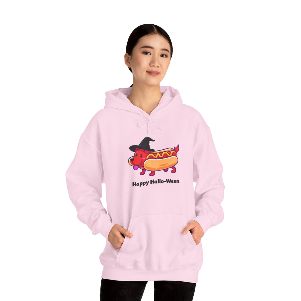 "Happy Hallo-Ween" Hotdog Costume Hoodie