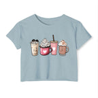 Coffee Lovers Cropped Tee