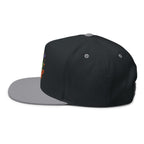 Galactic Alien Embroidered Flat Bill Cap